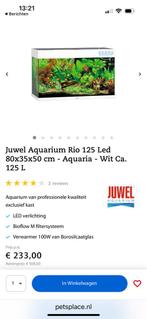 Juwel Rio 120 te koop, Dieren en Toebehoren, Vissen | Aquaria en Toebehoren, Ophalen, Zo goed als nieuw, Leeg aquarium
