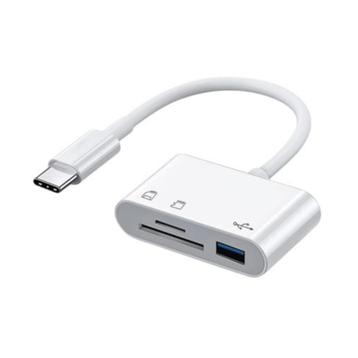 USB C card reader kaartlezer SD en TF/micro-SD. On-The-Go beschikbaar voor biedingen