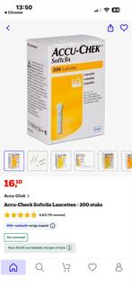 AccuCheck Softclix Lancetten, Diversen, Verpleegmiddelen, Ophalen of Verzenden, Nieuw