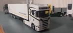 Scania met koeltrailer wsi hoop-blom, Hobby en Vrije tijd, Modelauto's | 1:50, Ophalen of Verzenden, Zo goed als nieuw, Bus of Vrachtwagen