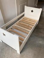 Kinderbed, Kinderen en Baby's, Kinderkamer | Bedden, Ophalen, Gebruikt, 70 tot 85 cm, 140 tot 160 cm