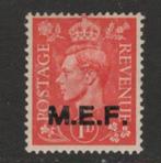 1943 M.E.F. 1d Middle East Forces-Brits bezet Noord-Afrika, Ophalen of Verzenden, Postfris