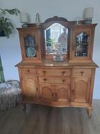 Antieke Queen Ann Kast, Ophalen, Gebruikt, Eikenhout, Queen Ann