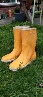 Gele Bergstein regenlaarzen maat 35, Kinderen en Baby's, Kinderkleding | Schoenen en Sokken, Ophalen, Gebruikt, Jongen of Meisje