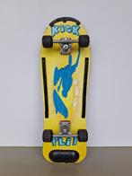 vintage skate-board team Kick flip blauw geel, Ophalen of Verzenden, Gebruikt, Skateboard, Longboard