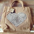 FAB Helena tas, Ophalen of Verzenden, Zo goed als nieuw, Bruin, Handtas