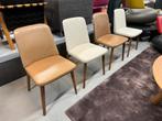 4 Nieuw Montis Back me Up eetkamerstoelen stof leer Stoel, Huis en Inrichting, Stoelen, Nieuw, Leer, Ophalen of Verzenden, Montis