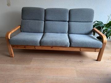 Vintage Deens Design Bank & Stoel Set