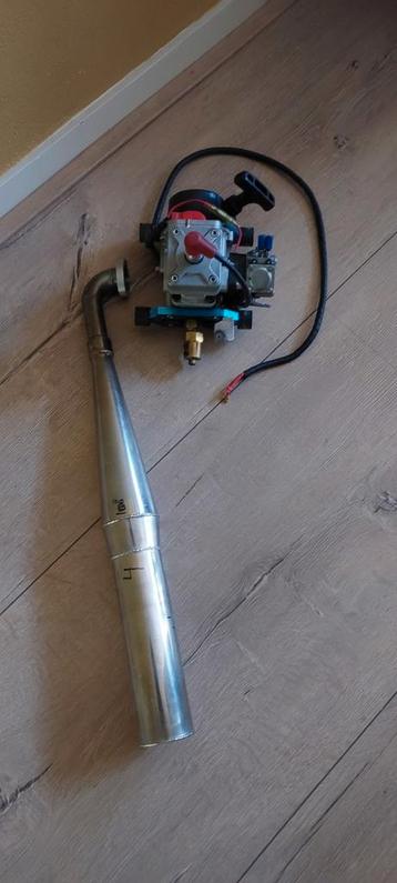 RCMK R254 met tuned cilinder mod + JdH uitlaat beschikbaar voor biedingen