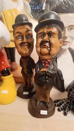 Laurel en Hardy beelden set, G, G, Ophalen of Verzenden, Zo goed als nieuw