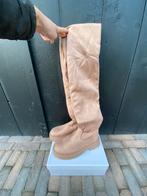 Overknee laarzen maat 39 met prijskaartje, niet gebruikt!, Hoge laarzen, Beige, Nieuw, Ophalen of Verzenden