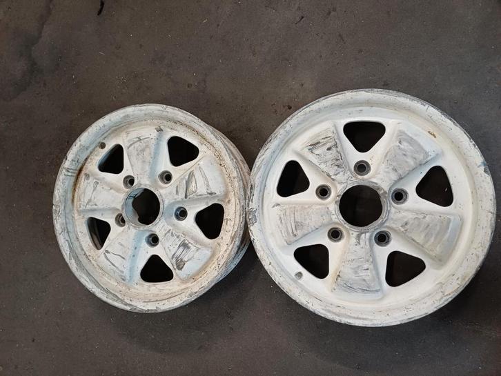 PORSCHE FUCHS 14"  VERSMALD AUTOCROSS 3,5Jx14" AUTOCROSS, Auto-onderdelen, Ophanging en Onderstel, Porsche, Ophalen of Verzenden