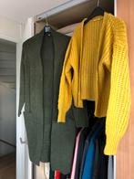 Lekkere vesten Hema oker en groen, Ophalen, Zo goed als nieuw, Maat 38/40 (M), Groen