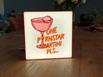 Lamp Pornstar Martini met dimbare LED-strip, Led-lamp, Minder dan 30 watt, Nieuw, E27 (groot)