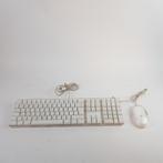 apple wired keyboard + mouse || Nu voor maar € 24.99, Computers en Software, Gebruikt, Ophalen of Verzenden
