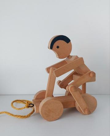 Vintage houten speelgoed  beschikbaar voor biedingen