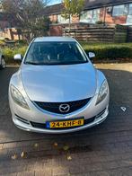 Mazda 6 1.8 Sport Hatchback 2009 Grijs nieuw apk, Auto's, Voorwielaandrijving, 65 €/maand, Centrale vergrendeling, 1295 kg