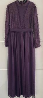 Avondjurk paars, Galajurk, Verzenden, Paars, Maat 46/48 (XL) of groter