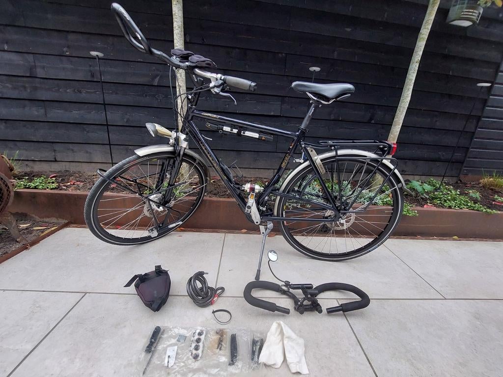 Koga Miyata Globe Traveller Trekkingfiets - Maat 57, Ophalen, 28 inch, Gebruikt, Vering