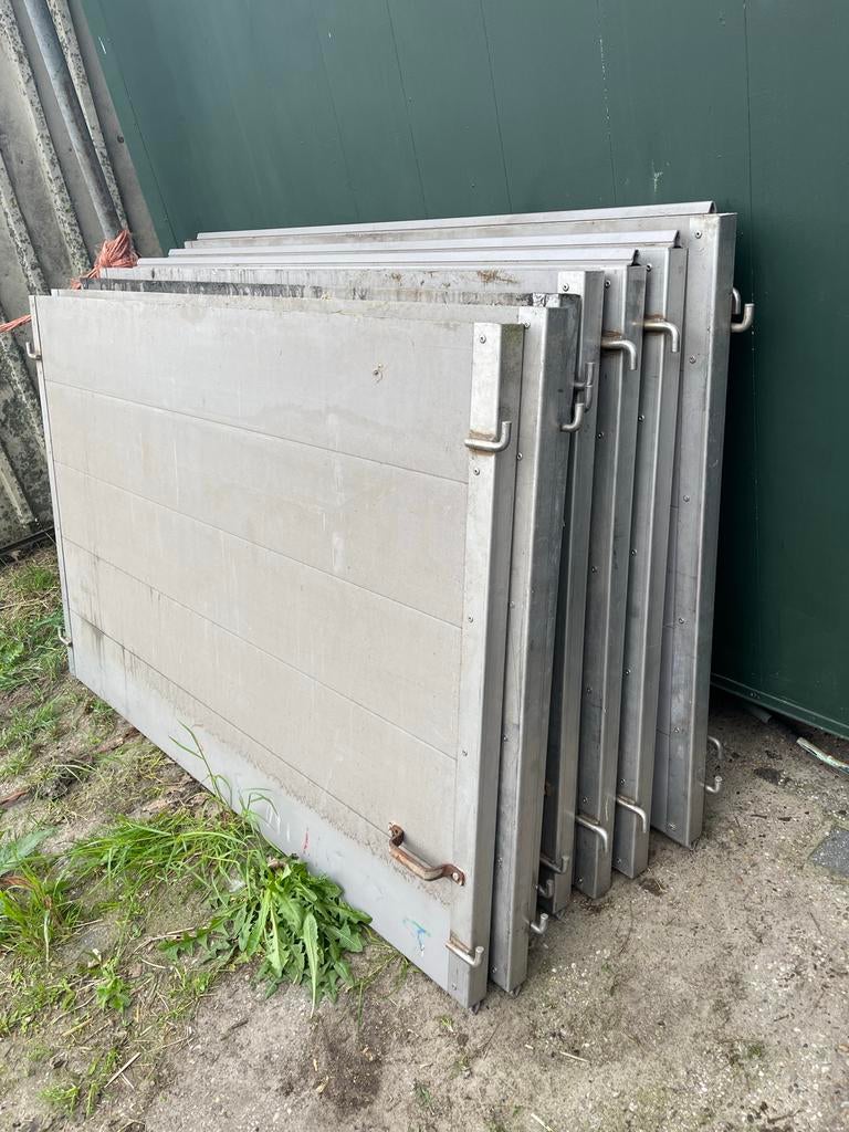 Plastic (stal)schotten 1.60 x 1.00m