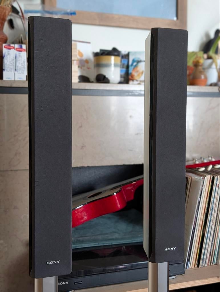 Sony surround speakers (SS-MSP800B) – nette staat, Ophalen, Gebruikt, 60 tot 120 watt, Surroundset zonder subwoofer