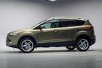 Ford Kuga 2.0 TDCI Titan.+ 4WD [ Leer Panoramadak Trekhaak ], Auto's, Automaat, Gebruikt, 4 cilinders, Bruin