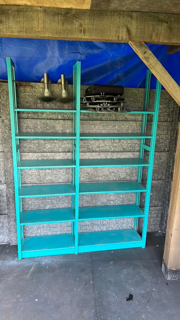 Houten stelling, Ophalen of Verzenden, Zo goed als nieuw