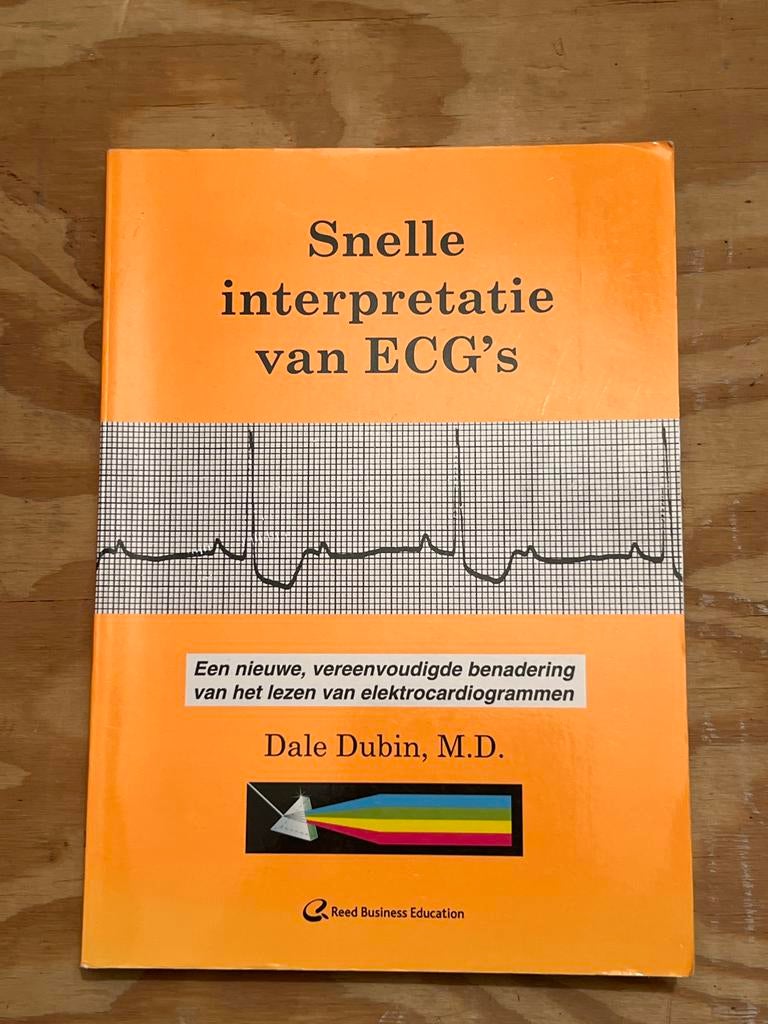 Snelle interpretatie van ECG's - Dale Dubin, Boeken, Ophalen of Verzenden, Gelezen, Gezondheid en Conditie