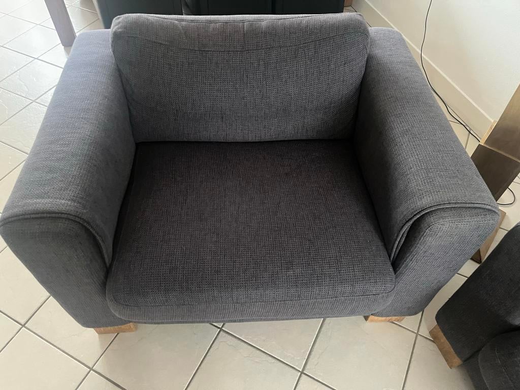 Bank en loveseat, Ophalen, Gebruikt, Tweepersoons, 75 tot 100 cm