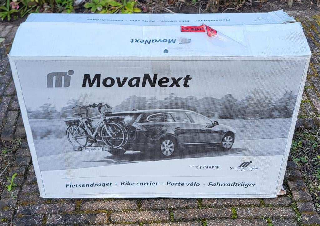 Movanext CF Vision Fietsendrager – Nieuw in doos, Ophalen, Elektrische fiets, Zo goed als nieuw, 2 fietsen