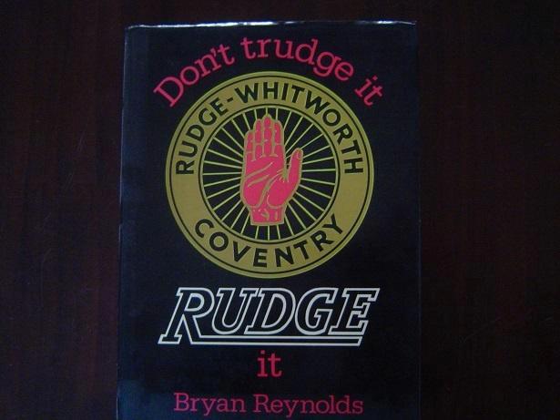 Rudge it don't Rudge it by Brian Reynolds  Rudge Whitworth, Boeken, Motoren, Gelezen, Ophalen of Verzenden