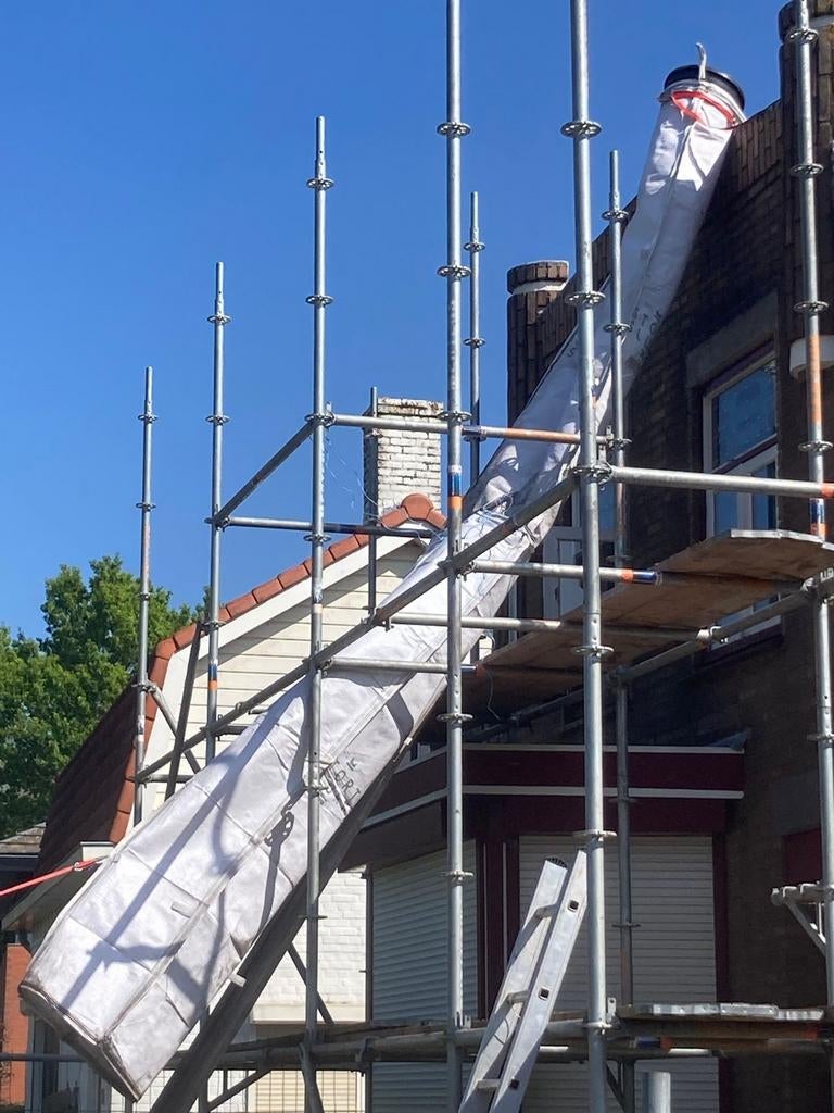 Stortslurf 2x 3m1 - Slechts 1x gebruikt, Ophalen