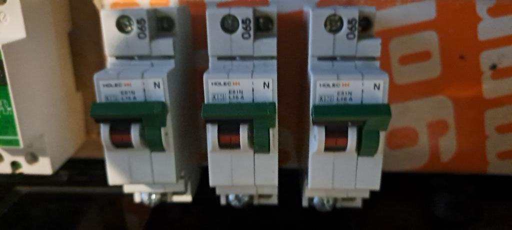 holec instalatie automaten teab, Ophalen of Verzenden, Gebruikt