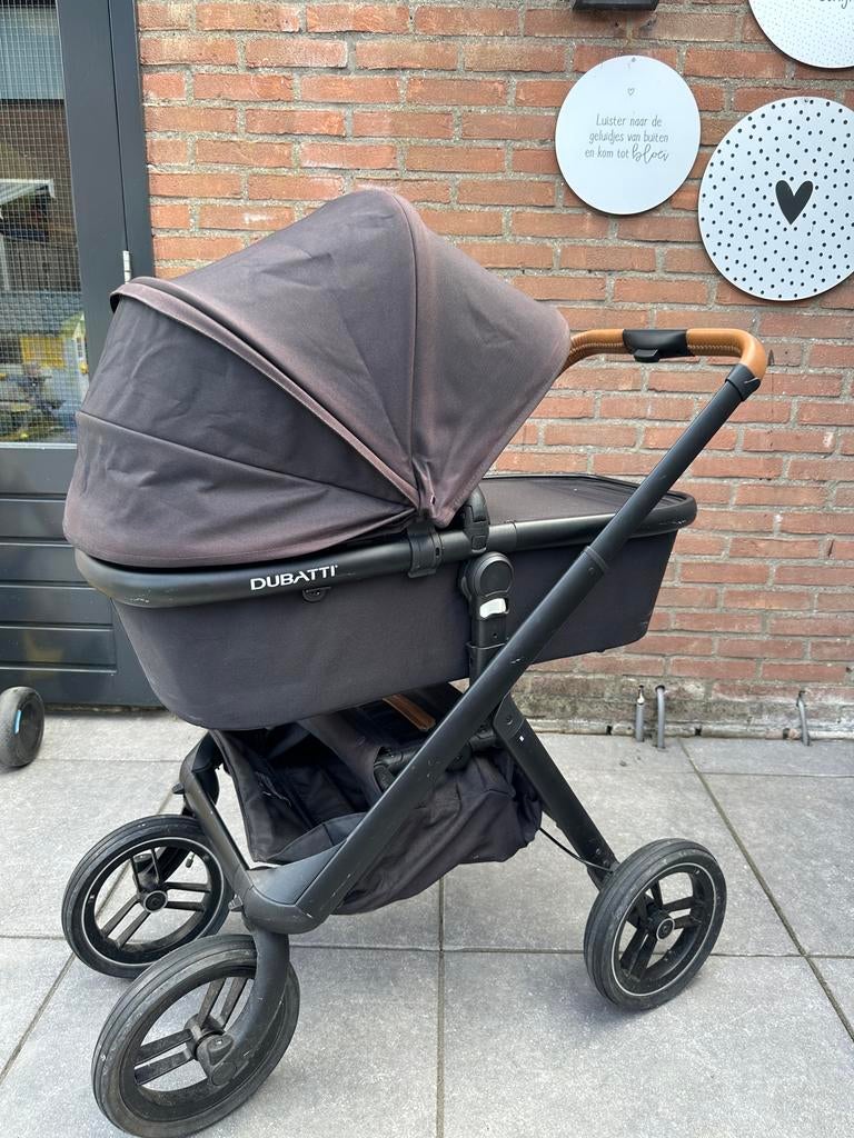 Dubatti kinderwagen, Gebruikt, Met reiswieg, Ophalen, Kinderwagen