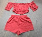 Te koop: Leuke zomerse top met bijpassend broekje, SHEIN M:M, Maat 38/40 (M), Ophalen of Verzenden, Zo goed als nieuw, Korte mouw
