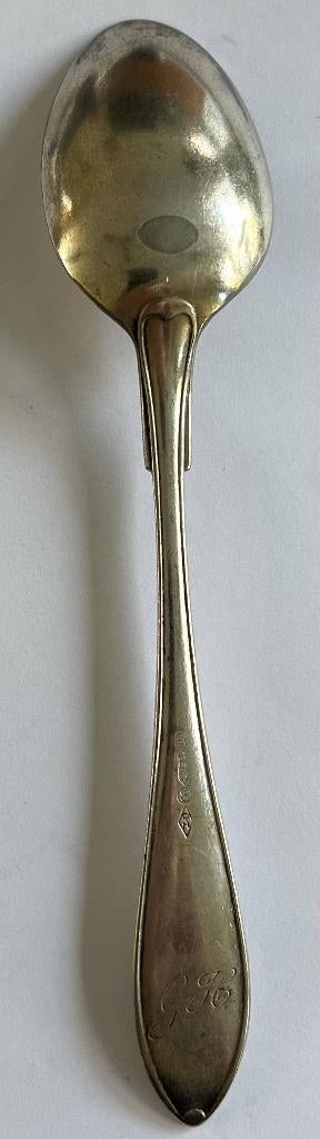 Verzilverde Gero eetlepel, Antiek en Kunst, Ophalen of Verzenden