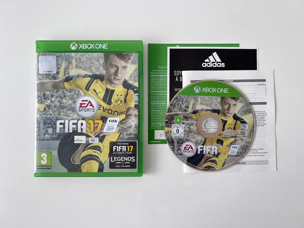 FIFA 17, Spelcomputers en Games, Games | Xbox One, Ophalen of Verzenden, Zo goed als nieuw, Sport, 3 spelers of meer