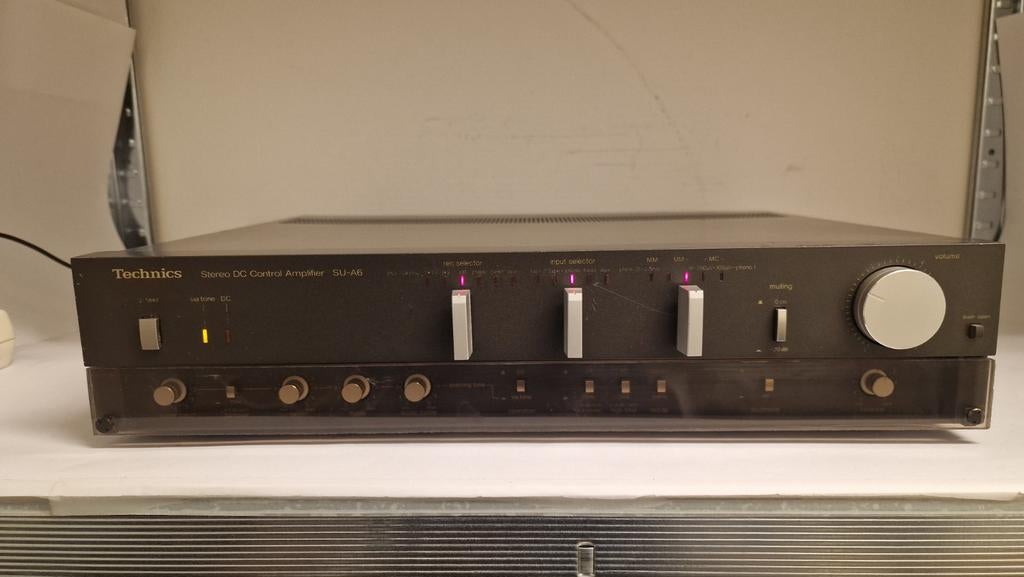 Technics SU-A6 Voorversterker - Prima Werkend, Overige merken, Gebruikt, Ophalen of Verzenden, Minder dan 60 watt