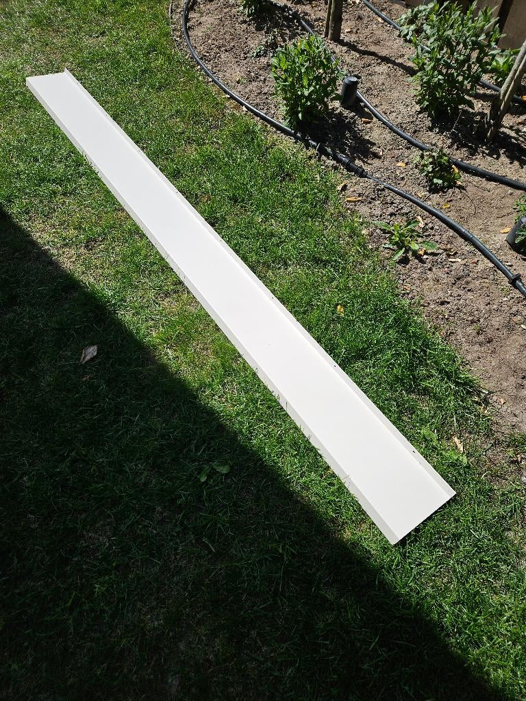 Witte metalen buiten vensterbank te koop, Ophalen, Nieuw