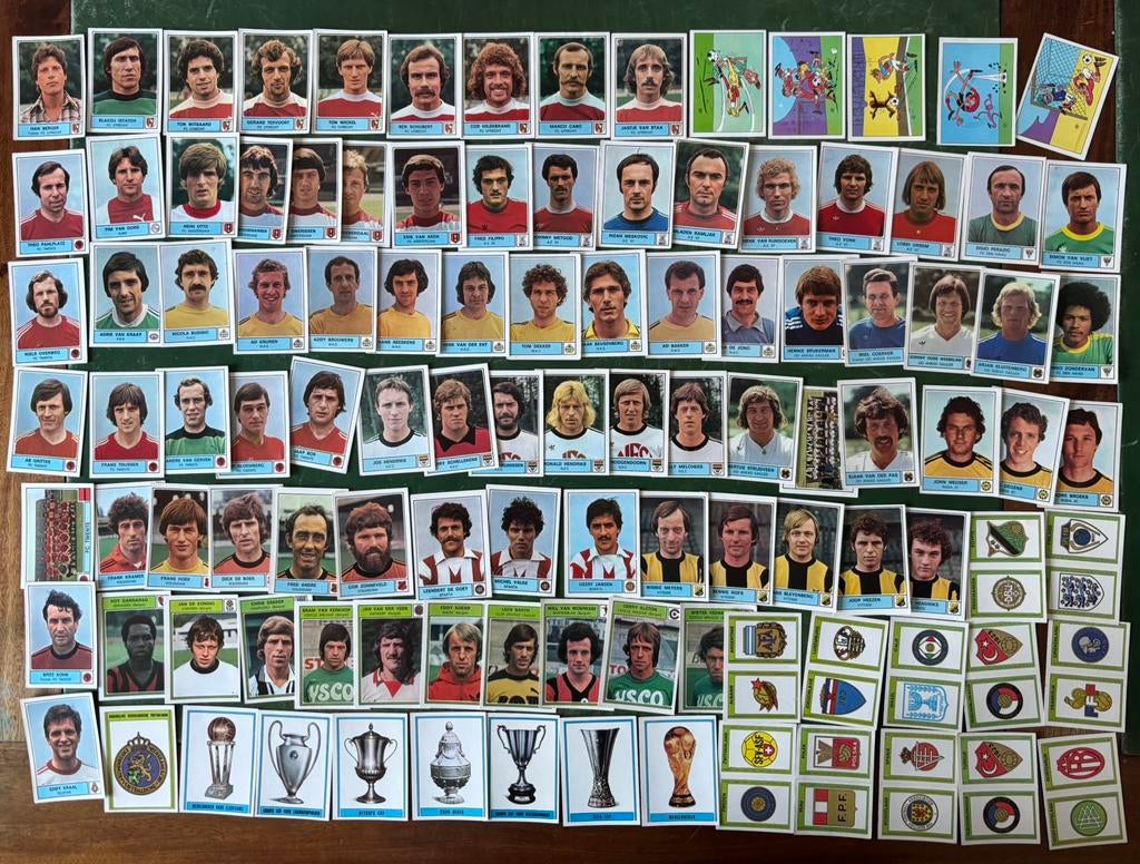 109 panini plaatjes Voetbal 78, Ophalen of Verzenden