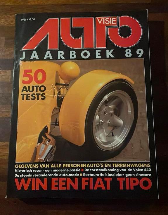Autovisie jaarboek 1989, Boeken, Auto's | Boeken, Ophalen of Verzenden, Zo goed als nieuw