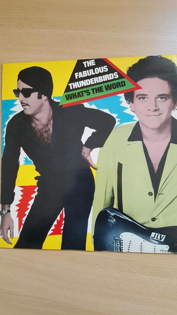 The Fabulous Thunderbirds What's the word LP, Originele persing, 1980 - 1989, Ophalen of Verzenden, Zo goed als nieuw