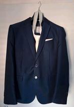 Stijlvol donkerblauw driedelig trouwpak, Kleding | Heren, Trouwkleding en Trouwaccessoires, Ophalen of Verzenden, Zo goed als nieuw