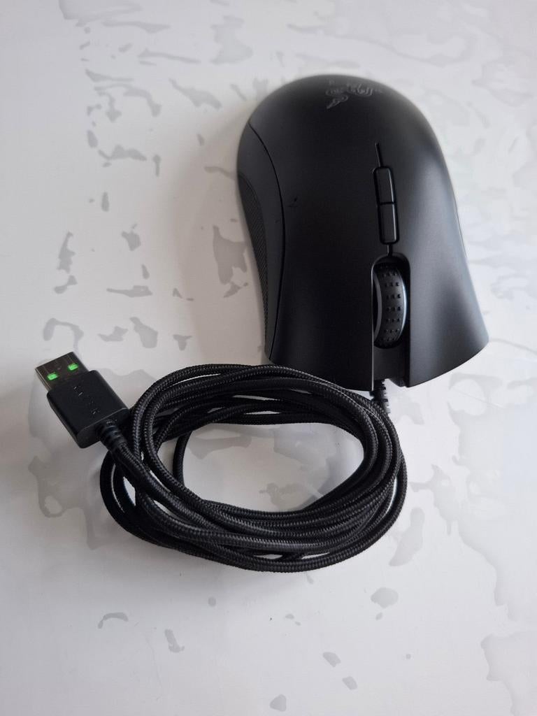 Razer DeathAdder Elite Gaming Muis - Bedraad, Rechtshandig, Muis, Ophalen of Verzenden, Zo goed als nieuw