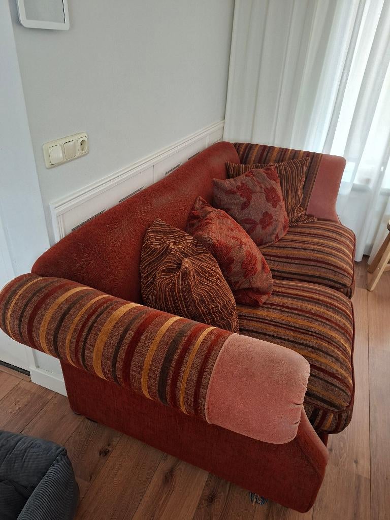 Leuke bank, Ophalen, Gebruikt, 100 tot 125 cm, Tweepersoons