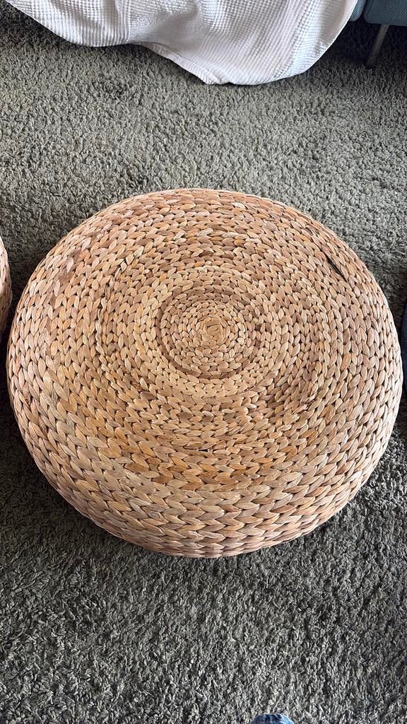 ALSEDA Voetenbank IKEA, Overige materialen, Gebruikt, Rond, Minder dan 50 cm