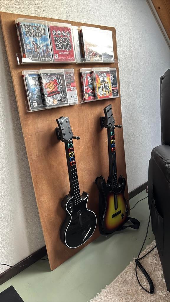 2 Guitar Hero gitaren (PS3), Spelcomputers en Games, Ophalen of Verzenden, Zo goed als nieuw, Gitaar, Drumstel of Dj-set, PlayStation 3