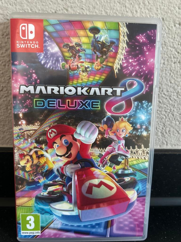 Mario Kart 8 Deluxe (Nintendo Switch), Spelcomputers en Games, Games | Nintendo Switch, Racen en Vliegen, Eén computer, Ophalen of Verzenden