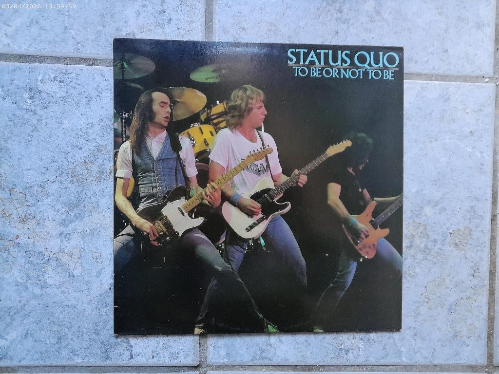 LP Status Quo - To be or not to be, Ophalen of Verzenden, Zo goed als nieuw, 12 inch, Rock-'n-Roll