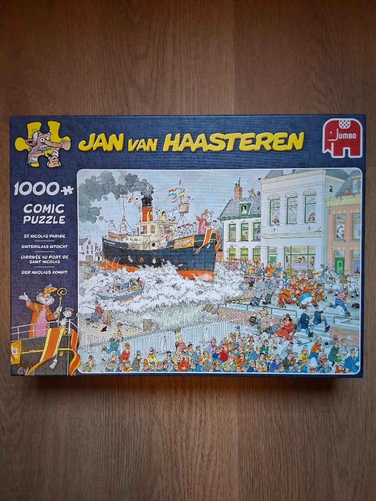 Jan van Haasteren Comic Puzzel, 1000 stukjes, Hobby en Vrije tijd, Ophalen, 500 t/m 1500 stukjes, Zo goed als nieuw, Legpuzzel